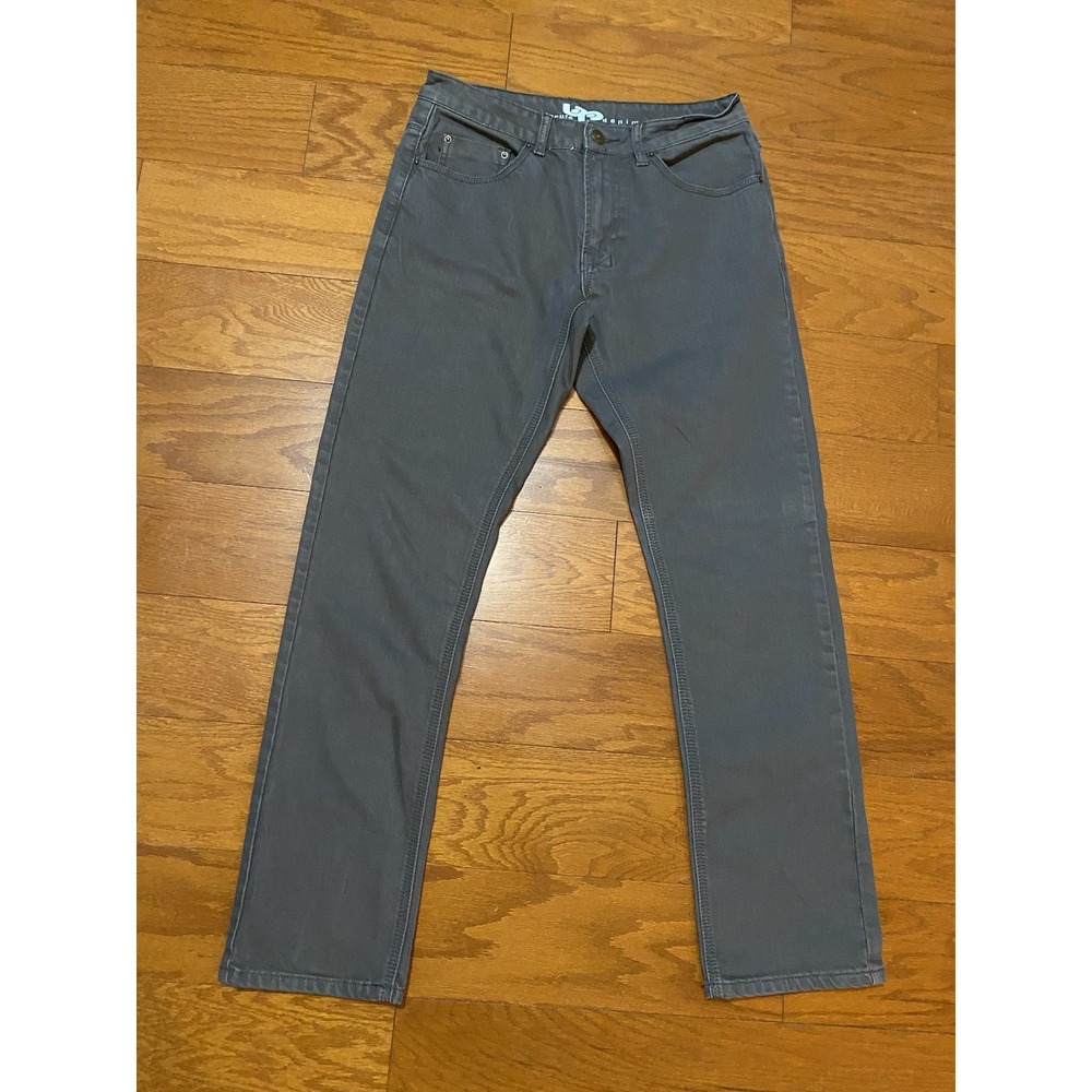 Bulletprufe Denim Gray Pants Mens 31x31 Straight Black Mountain NC Excellent!